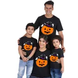 Halloween Matching Family Tops Exclusive Design Witch's Hat Pumpkin T-shirts