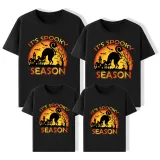 Halloween Matching Family Tops Exclusive Design It's Spooky Season Cat T-shirts