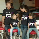 Halloween Matching Family Tops Exclusive Design The Boo Crew Skulls T-shirts