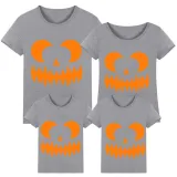 Halloween Matching Family Tops Exclusive Design Sawtooth Ghostface White T-shirts