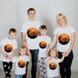 Halloween Matching Family Pajamas Exclusive Design Moon T-shirts