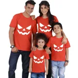 Halloween Matching Family Tops Exclusive Design Pumpkin Sawtooth Ghostface T-shirts