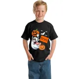 Halloween Kids Boy&Girl Tops Exclusive Design Pumpkins Ghost T-shirts