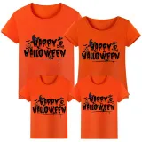 Halloween Matching Family Tops Exclusive Design Horror Happy Halloween T-shirts