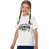 Halloween Kids Boy&Girl Tops Let's Go Ghouls T-shirts