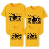 Halloween Matching Family Tops Exclusive Design Two Cats Pumpkin T-shirts