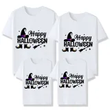 Halloween Matching Family Tops Exclusive Design Happy Halloween Witch T-shirts