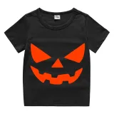 Halloween Kids Boy&Girl Tops Exclusive Design Pumpkin Ghostface T-shirts