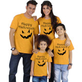 Halloween Matching Family Tops Exclusive Design Pumpkin Ghostface T-shirts