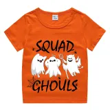 Halloween Kids Boy&Girl Tops Exclusive Design Squad Ghouls T-shirts