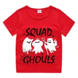 Halloween Kids Boy&Girl Tops Exclusive Design Squad Ghouls T-shirts