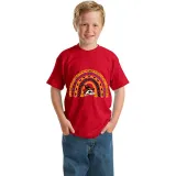 Halloween Kids Boy&Girl Tops Exclusive Design Semi-circle Skull T-shirts