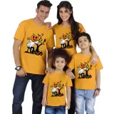Halloween Matching Family Pajamas Exclusive Design Tomb Pumpkin T-shirts