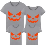 Halloween Matching Family Tops Exclusive Design Pumpkin Sawtooth Ghostface T-shirts