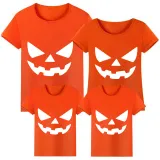 Halloween Matching Family Tops Exclusive Design Pumpkin Sawtooth Ghostface T-shirts
