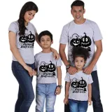 Halloween Matching Family Tops Exclusive Design Spider Web Pumpkins T-shirts