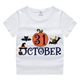 Halloween Kids Boy&Girl Tops Exclusive Design T-shirts