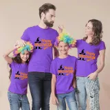 Halloween Matching Family Tops Exclusive Design Happy Halloween Witch T-shirts