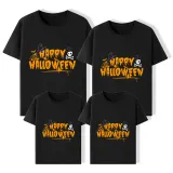 Halloween Matching Family Tops Exclusive Design Horror Happy Halloween T-shirts