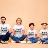 Halloween Matching Family Tops Exclusive Design Squad Ghouls Ghost T-shirts