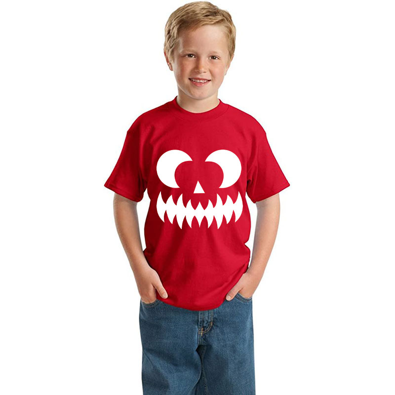 Halloween Kids Boy&Girl Pajamas Exclusive Design Sawtooth Ghostface T-shirts