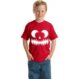 Halloween Kids Boy&Girl Tops Exclusive Design Sawtooth Ghostface T-shirts