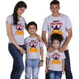 Halloween Matching Family Tops Witch Hat Pumpkins White T-shirts