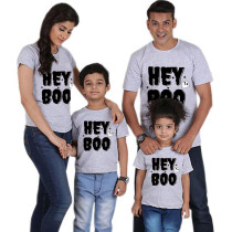 Halloween Matching Family Pajamas Exclusive Design Witch Hey Boo T-shirts