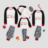 Christmas Matching Family Pajamas Exclusive Design Dinosaur and Santa Claus White Pajamas Set