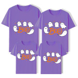 Halloween Matching Family Tops Exclusive Design Boo Ghosts T-shirts