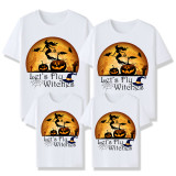 Halloween Matching Family Tops Let's Fly Witches T-shirts