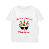 Christmas Matching Family Pajamas Exclusive Design Have a Magical Christmas Short Pajamas Set