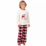 Christmas Matching Family Pajamas Unicorn Riding Santa Pajamas Set