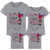 Halloween Matching Family Tops Exclusive Design Drink Up Witches T-shirts