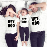 Halloween Matching Family Tops Exclusive Design Witch Hey Boo T-shirts