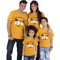 Halloween Matching Family Tops Our First Boo Ghosts White T-shirts
