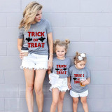 Halloween Matching Family Tops Ghosts Trick Or Treat T-shirts