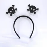 Halloween Toddler Girl 2PCS Cosplay Bat Long Sleeve Tutu Dresses with Headband Dress Up
