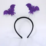 Halloween Toddler Girl 2PCS Cosplay Moon Long Sleeve Tutu Dresses with Headband Dress Up
