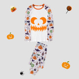 Halloween Matching Family Pajamas Sawtooth Ghostface White Pajamas Set