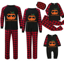Halloween Matching Family Pajamas Coolest Pumpkin Black Pajamas Set