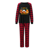 Halloween Matching Family Pajamas Mummy Pumpkins Happy Halloween Black Pajamas Set