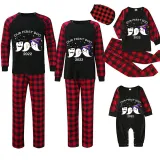 2022 Halloween Matching Family Pajamas Our First Boo Black Pajamas Set