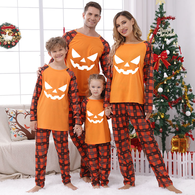 Halloween Matching Family Pajamas Exclusive Design Pajamas Set