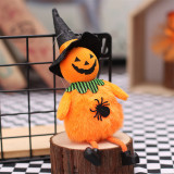 Halloween Decorations Faceless Doll With Pumpkin Ghost Witch Cat Doll Party Ornaments