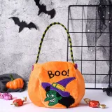 Halloween Colorful Cartoon Candy Holder Buckets For Kids Pumpkin Evil Trick-or-Treating Bags