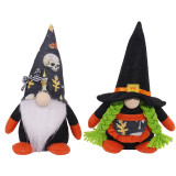 Halloween Decorations Faceless Doll With LED Lights Non-woven Ghost Forest Man Couple Doll Gandalf Ornaments
