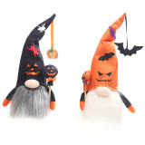 Halloween Decorations Faceless Doll With LED Lights Non-woven Ghost Old Man Doll Gandalf Ornaments