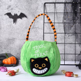 Halloween Colorful Cartoon Candy Holder Buckets For Kids Pumpkin Evil Trick-or-Treating Bags