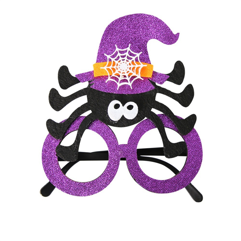 Halloween Party Glasses For Kids Gift Funny Skull Spider Decoration Glasses